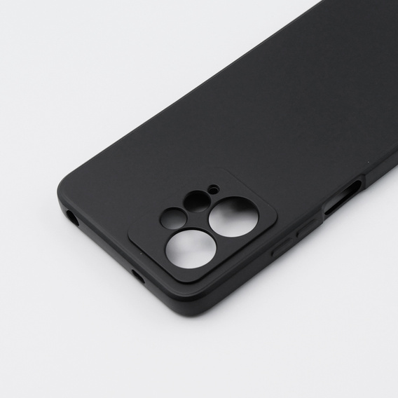 Pouzdro pro Xiaomi Redmi Note 12 4G, Silicone Lite, černé