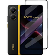 3D tvrzené sklo pro Xiaomi Poco X7 Pro 5G, černý rámeček