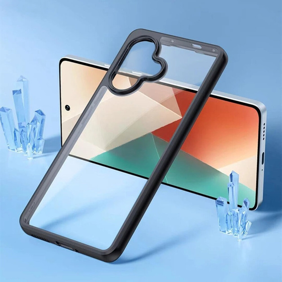 Pouzdro pro Xiaomi Poco F6, Fusion Hybrid, černé