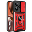 Pouzdro pro Realme GT 7 / 7T, CamShield Slide, červené