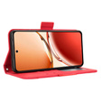 Klopové pouzdro pro Oppo Reno 12FS / 12F, Card Slot, červené