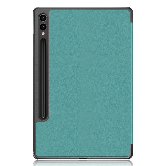 Pouzdro pro Samsung Galaxy Tab S9 FE+ Plus, Smartcase s prostorem pro stylus, zelené