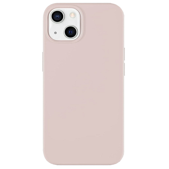 Pouzdro pro iPhone 14, Silicone Lite, růžové