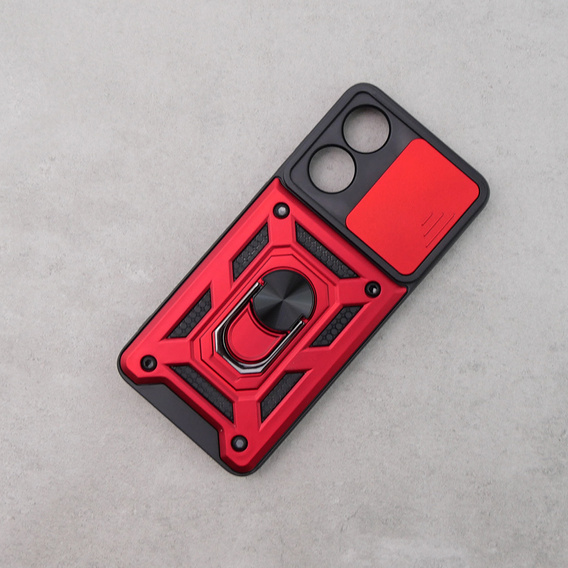 Pouzdro pro Oppo A78 4G, CamShield Slide, červené