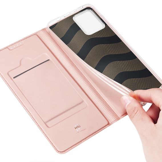 Pouzdro Dux Ducis pro Xiaomi Poco X5 Pro 5G, Skinpro, růžové rose gold