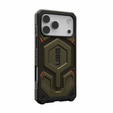 Pouzdro Urban Armor Gear pro iPhone 17 Pro Max, Monarch Pro Kevlar MagSafe, Kevlar Element Green