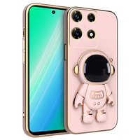 Pouzdro pro Infinix Note 30 Pro, Astronaut, růžové