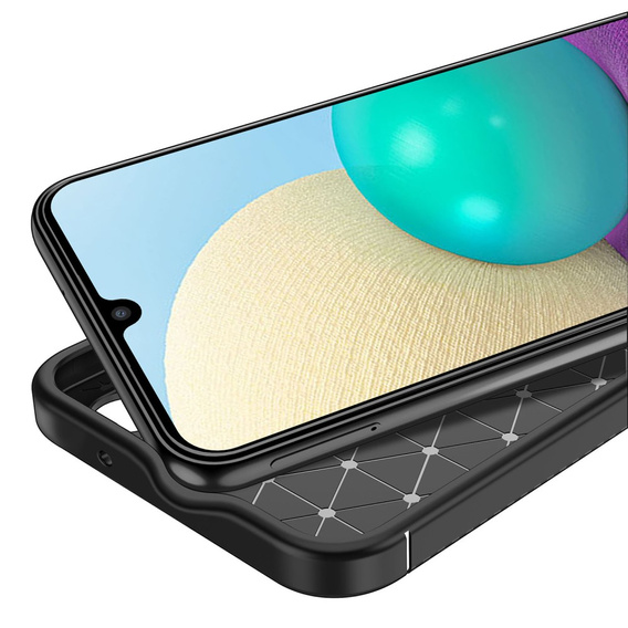 Silikonový obal pro Samsung Galaxy A17 5G, s ochranou fotoaparátu, černý