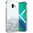 Pouzdro pro Samsung Galaxy J6 Plus, Glittery, průhledné