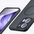 Pouzdro pro Oppo Reno 13 Pro, pro MagSafe, ERBORD Matt Case, černý