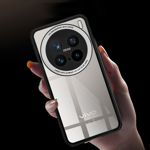 Pouzdro pro Vivo X200 Pro 5G, Magnetic Dual Glass, černé