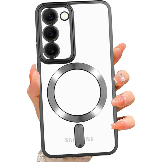 Pouzdro pro Samsung Galaxy S23 Plus, Electro MagSafe, černé + sklo na displej