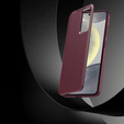Flipové pouzdro pro Samsung Galaxy S24 FE, Smart View Wallet, kaštanové
