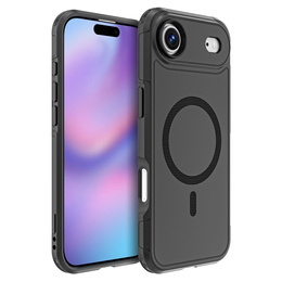 Pouzdro MagForce pro iPhone Air, pro MagSafe, pancéřované, černé