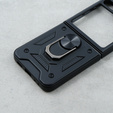 Pancéřové pouzdro pro Samsung Galaxy Z Flip5 5G, Nox Case Ring, černé