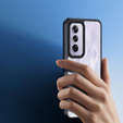 Pouzdro DuxDucis pro Oppo Reno 12 Pro, Aimo case, transparentní / černé