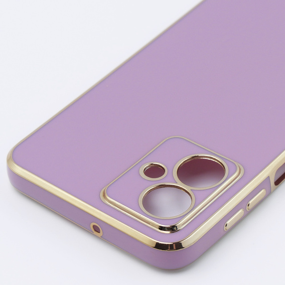 Pouzdro pro Motorola Moto G54 5G, Glamour CamShield, fialové