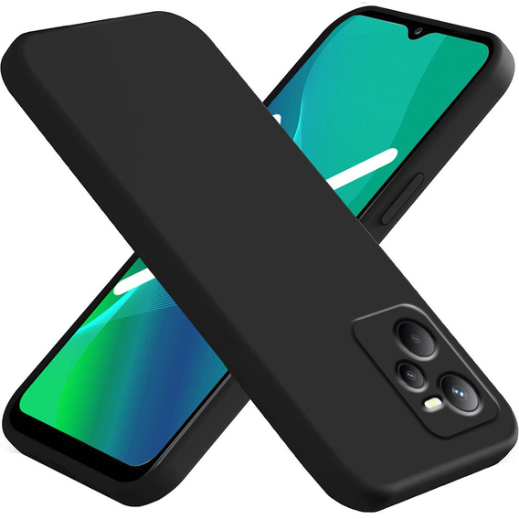 Pouzdro pro Realme C35, Silicone Lite, černé