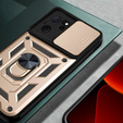 Pouzdro pro Xiaomi 13T / 13T Pro, CamShield Slide, zlaté