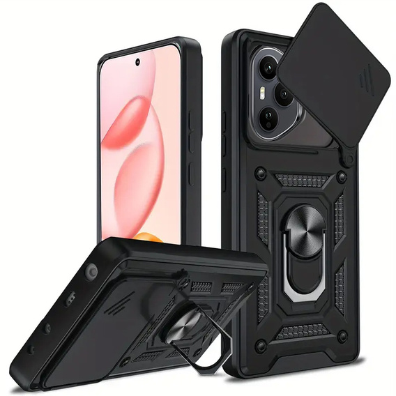 Pouzdro pro Honor 400 Pro 5G, CamShield Slide, černé