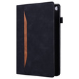 Pouzdro pro Samsung Galaxy Tab A9, Classic, s prostorem pro stylus, černé