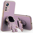 Pouzdro pro Xiaomi 12T, Astronaut, fialové