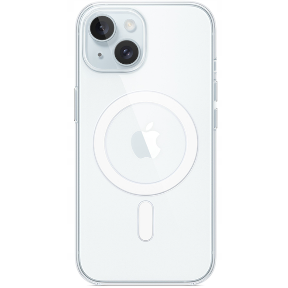 Apple průhledné pouzdro MagSafe pro iPhone 15