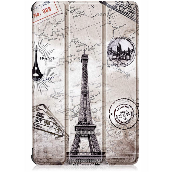 Pouzdro pro Lenovo Tab M11, Smartcase, Eiffel Tower
