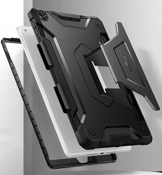 Pouzdro pro iPad 7/8/9 10.2 2019/2020/2021, Suritch Full Body, černé