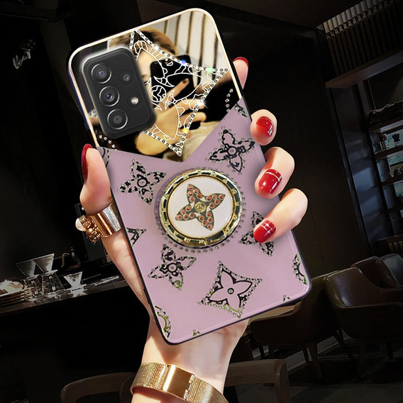 Fashion Pouzdro pro Samsung Galaxy A53 5G, fialové