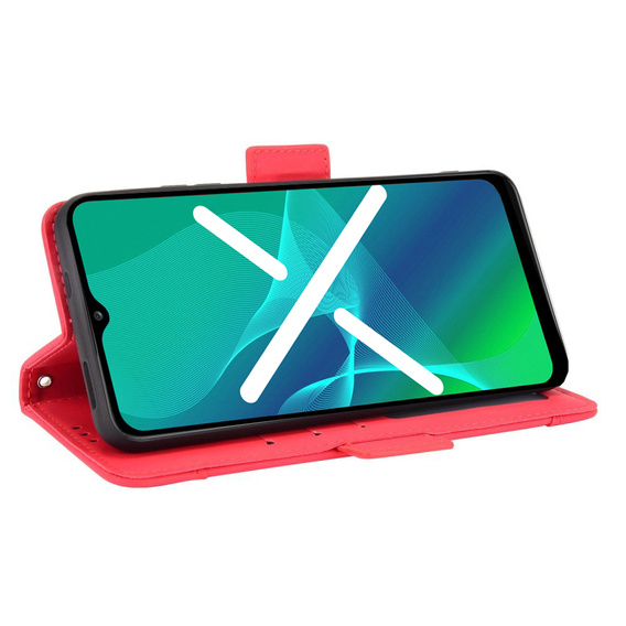 Klopové pouzdro pro Xiaomi Poco M4 Pro 5G / Redmi Note 11S 5G, Card Slot, červené