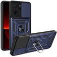Pouzdro pro Xiaomi 13T / 13T Pro, CamShield Slide, námořnicky modré