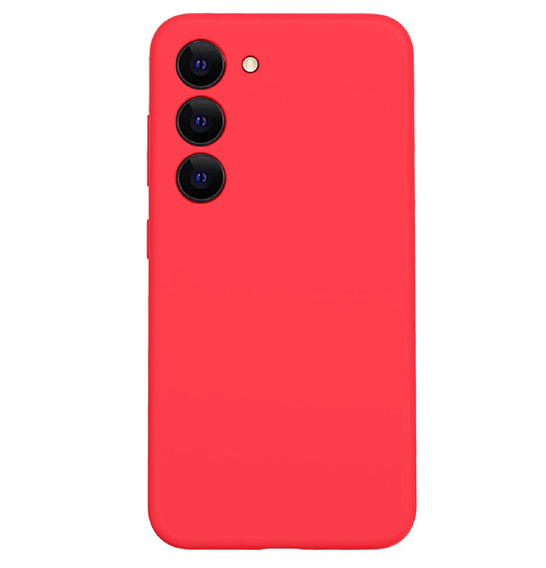 Pouzdro pro Samsung Galaxy S23 Plus, Silicone Lite, červené