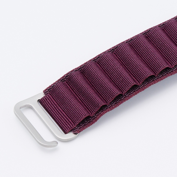 Nylonový řemínek pro Apple Watch 1/2/3/4/5/6/7/8/SE/ULTRA 42/44/45/49 mm, vínový