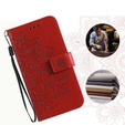 Klopové pouzdro pro Xiaomi Redmi Note 13 5G, Mandala, červené