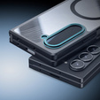 Pouzdro DuxDucis pro Samsung Galaxy Z Fold6 5G, Aimo case, pro MagSafe, transparentní / černé