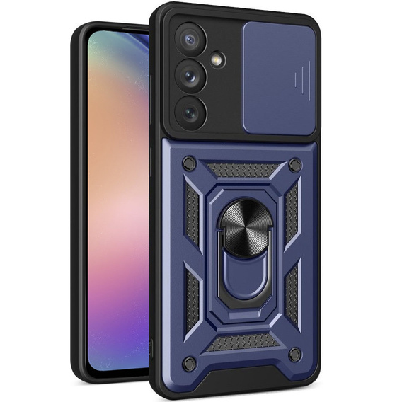 Pouzdro pro Samsung Galaxy A54 5G, CamShield Slide, modré