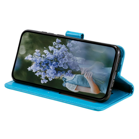 Klopové pouzdro pro Xiaomi Redmi A3, Mandala, modré