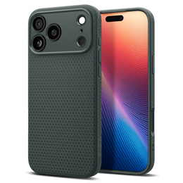 Pouzdro Spigen Liquid Air pro iPhone 17 Pro, Abyss Green