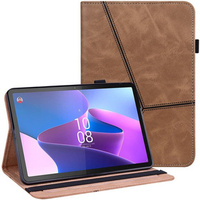 Pouzdro pro Lenovo Tab P11 Pro Gen 2 TB132FU TB132XU 11.2", Classic, s prostorem pro stylus, hnědé