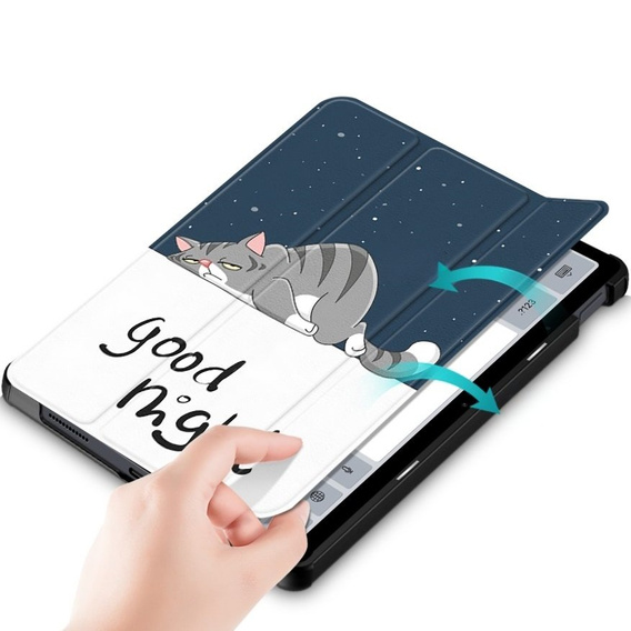 Pouzdro pro Xiaomi Redmi Pad SE 11", Smartcase, sleeping cat