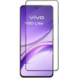 3D tvrzené sklo pro Vivo V50 Lite 4G / 5G, černý rámeček