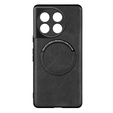 Pouzdro pro OnePlus 11 5G, Leather Hybrid MagSafe, černé