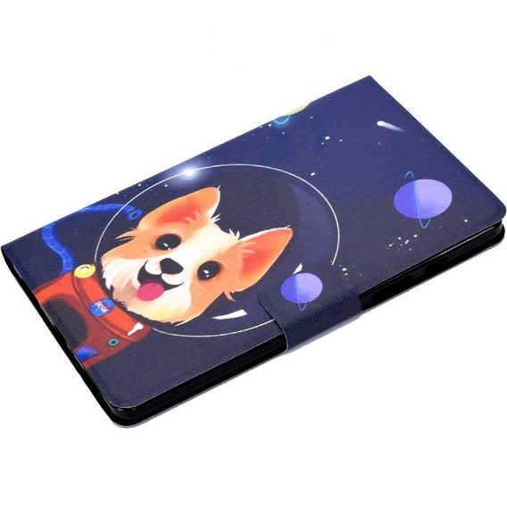 Pouzdro pro Samsung Galaxy Tab A7 Lite 8.7 T220 / T225, astronaut dog