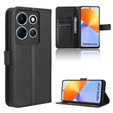 Klopové pouzdro pro Infinix Note 30 5G, Wallet Smart Magnet, černé