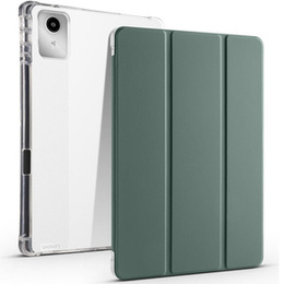 Pouzdro pro Lenovo Tab M11, Smartcase Hybrid, se slotem na stylus, tmavě zelené