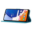 Klopové pouzdro pro Samsung Galaxy A55 5G, Wallet, Butterfly, fialové