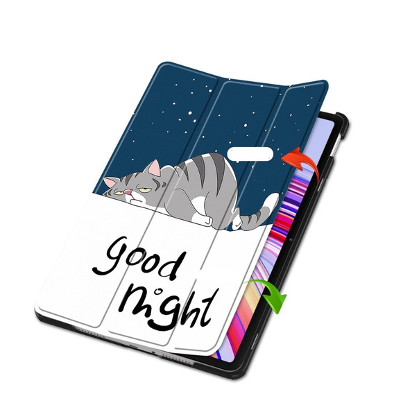 Pouzdro pro Xiaomi Redmi Pad Pro / Xiaomi Poco Pad, Smartcase, cat