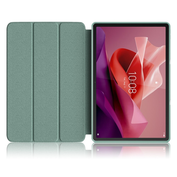 Pouzdro pro Lenovo Tab P12, Smartcase s prostorem pro stylus, zelené