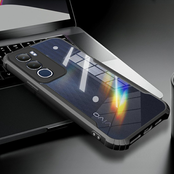 Pouzdro pro Vivo Y19s, AntiDrop Hybrid, černé